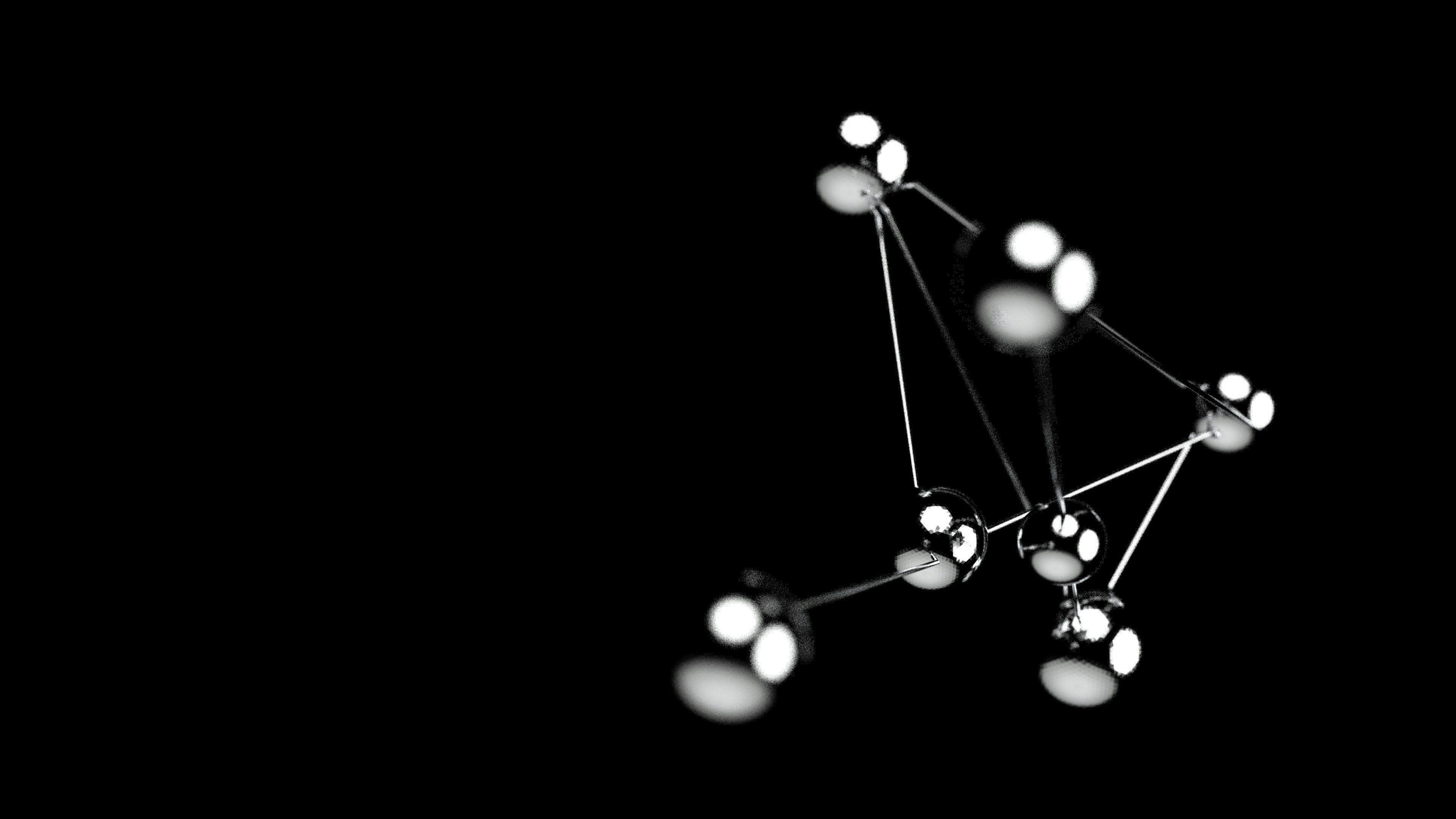 Molecular structure background
